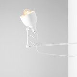 ALDEX 1002C_D | Soho-AL Aldex rameno stenové svietidlo prepínač na vedení otočné prvky 1x E27 biela