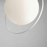 ALDEX 1049G | Aura-AL Aldex visiace svietidlo 1x E27 biela, opál