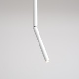 ALDEX 1084PL_G_L | Stick-AL Aldex stropné svietidlo tyč otočné prvky 1x G9 biela