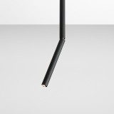 ALDEX 1084PL_G1_M | Stick-AL Aldex stropné svietidlo tyč otočné prvky 1x G9 čierna