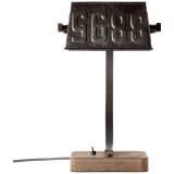 BRILLIANT 99022/46 | Drake Brilliant stolové svietidlo 38cm prepínač na vedení otočné prvky 1x E27 čierna, drevo