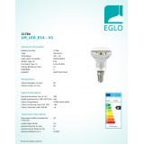 EGLO 11764 | E14 Eglo LED svetelný zdroj svietidlo
