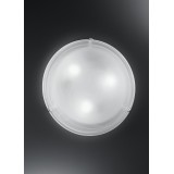 EGLO 7186 | Salome Eglo stenové, stropné svietidlo kruhový 1x E27 chróm, alabaster