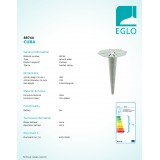 EGLO 88744 | Eglo doplnok doplnky pozinkovaná