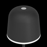 EGLO 900457 | Mannera Eglo prenosné, stolové svietidlo dotykový prepínač s reguláciou svetla regulovateľná intenzita svetla, batérie/akumulátorové, USB prijímač 1x LED 200lm 3000K IP54 čierna, biela