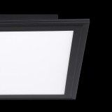 EGLO 900817 | Salobrena-1 Eglo stropné LED panel štvorec 1x LED 2000lm 4000K čierna, opál