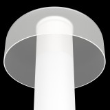 EGLO 900982 | Piccola-Ponente Eglo prenosné, stolové svietidlo dotykový prepínač s reguláciou svetla regulovateľná intenzita svetla, nastaviteľná farebná teplota, batérie/akumulátorové, USB prijímač 1x LED 250lm 3000 <-> 6500K IP44 biela, biela prie