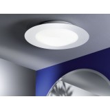 EGLO 92097 | Calvin Eglo stropné svietidlo 1x LED 1506lm 3000K IP44 chróm, biela