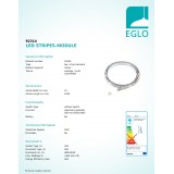EGLO 92314 | Eglo-LS-Module Eglo LED pásy svietidlo 1x LED 3000K biela