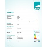 EGLO 94609 | Vilanova Eglo prvok systému - spojovač koľajníc doplnok flexibilné matný nikel