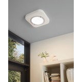 EGLO 97658 | Puyo-S Eglo stenové, stropné svietidlo 1x LED 1700lm 3000K biela, kryštálový efekt