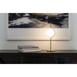 FARO 29692D | Le-Vita Faro stolové svietidlo 58cm 1x LED 570lm 2700K lesklé zlato, opál