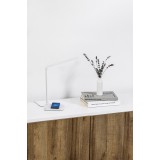 FARO 53416 | Anouk-FA Faro stolové svietidlo 40cm 1x LED 2700 <-> 6500K jasná biela, priesvitná