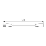 KANLUX 29214 | Kanlux spojovací kábel doplnok prepínač biela