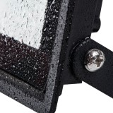 KANLUX 31400 | Grun Kanlux svetlomet svietidlo obdĺžnik pohybový senzor otočné prvky 1x LED 4500lm 4000K IP44 čierna