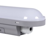 KANLUX 31410 | Dicht-LED Kanlux stropné svietidlo - 60 cm 1x LED 1800lm 4000K IP65 sivé, biela