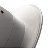 KANLUX 33125 | Flini Kanlux zabudovateľné svietidlo kruhový bez objímky Ø99mm 1x MR16 / GU5.3 / GU10 IP65/20 biela