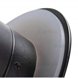 KANLUX 33126 | Flini Kanlux zabudovateľné svietidlo kruhový bez objímky Ø99mm 1x MR16 / GU5.3 / GU10 IP65/20 čierna