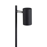 KANLUX 35786 | Evalo Kanlux stolové svietidlo 35cm prepínač na vedení otočné prvky 1x GU10 čierna