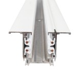 KANLUX 35800 | Tear Kanlux prvok systému - sprievodná koľajnica - zapustené - zapustené 2m - doplnok biela