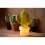 LUCIDE 13513/01/33 | Cactus Lucide stolové svietidlo 30,5cm prepínač 1x E14 biela, zelená