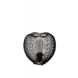 LUCIDE 20501/25/30 | Wirio Lucide stolové svietidlo 25cm prepínač 1x E27 čierna