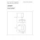 LUCIDE 26957/05/12 | Lennert Lucide spot svietidlo otočné prvky 1x GU10 320lm 3000K chróm