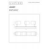 LUCIDE 26957/15/12 | Lennert Lucide spot svietidlo otočné prvky 3x GU10 320lm 3000K chróm
