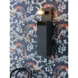 MARKSLOJD 106850 | Combo-MS Markslojd stenové svietidlo prepínač s reguláciou svetla regulovateľná intenzita svetla, USB prijímač, kľúčenka 1x E27 čierna
