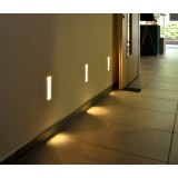 NOVA LUCE 7600601 | Cirocco-Eurona Nova Luce zabudovateľné svietidlo obdĺžnik malovatelné 1x LED 60lm 3000K biela