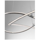 NOVA LUCE 8101141 | Martino-NL Nova Luce visiace svietidlo vedenie je možné zkrátiť 1x LED 3250lm 3000K chróm, biela