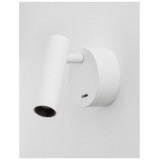 NOVA LUCE 9030201 | Clip-NL Nova Luce spot svietidlo prepínač otočné prvky 1x LED 190lm 3000K matný biely