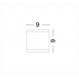 NOVA LUCE 9040061 | Cerise Nova Luce stropné svietidlo hriadeľ 1x GU10 IP54 biela