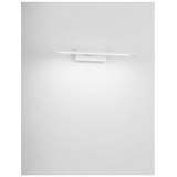 NOVA LUCE 9053121 | Mondrian Nova Luce rameno stenové svietidlo 1x LED 913lm 3000K IP44 matný biely