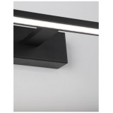 NOVA LUCE 9053302 | Livia-NL Nova Luce rameno stenové svietidlo 1x LED 2422lm 3000K IP44 čierna, biela