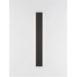 NOVA LUCE 9060613 | Seline Nova Luce stenové svietidlo obdĺžnik 1x LED 1478lm 3000K IP44 matná čierna