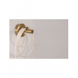 NOVA LUCE 9082091 | Cerelia Nova Luce stenové svietidlo flexibilné 1x LED 1861lm 3000K bronzová, biela