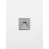 NOVA LUCE 9117080 | Finlo Nova Luce zabudovateľné rám štvorec malovatelné IP65 sivé