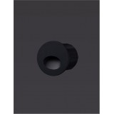 NOVA LUCE 9136187 | Circe Nova Luce zabudovateľné svietidlo kruhový Ø70mm 1x LED 170lm 3000K IP54 čierna