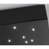 NOVA LUCE 9180382 | Cielo-NL Nova Luce stropné svietidlo - TRIAC štvoruholník regulovateľná intenzita svetla, nastaviteľná farebná teplota, na diaľkové ovládanie 1x LED 930lm 3000 - 4000K čierna