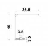NOVA LUCE 9180725 | Raccio Nova Luce stolové svietidlo 40cm prepínač otočné prvky 1x LED 280lm 3000K zlatý, biela