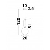 NOVA LUCE 9191202 | Grus Nova Luce visiace svietidlo vedenie je možné zkrátiť 1x E27 matná čierna, opál