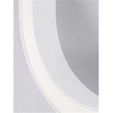 NOVA LUCE 9345632 | Morbido Nova Luce stropné svietidlo kruhový diaľkový ovládač regulovateľná intenzita svetla, nastaviteľná farebná teplota 1x LED 3317lm 2700 <-> 4000K matný biely, opál