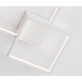 NOVA LUCE 9364038 | Porto-NL Nova Luce stropné svietidlo štvoruholník 1x LED 1342lm 3000K matný biely