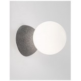 NOVA LUCE 9577012 | Zero-NL Nova Luce stenové svietidlo 1x G9 sivé, opál