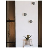 NOVA LUCE 9831051 | Netune Nova Luce stenové svietidlo podsvietenie 1x LED 160lm 3000K sivé, biela