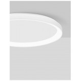 NOVA LUCE 9853673 | Pertino Nova Luce stropné svietidlo - TRIAC kruhový regulovateľná intenzita svetla 1x LED 2280lm 3000K matný biely