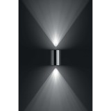 PHILIPS 17357/47/P0 | Buxus Philips stenové svietidlo kruhový regulovateľná intenzita svetla 2x LED 1000lm 2700K IP44 nerez