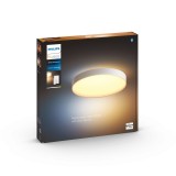 PHILIPS 41161/31/P6 | PHILIPS-hue-Enrave Philips stropné hue DIM prenosný vypínač + hue múdre osvetlenie kruhový diaľkový ovládač regulovateľná intenzita svetla, nastaviteľná farebná teplota, Bluetooth 1x LED 6100lm 2200 <-> 6500K biela