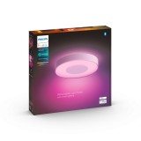 PHILIPS 41168/31/P9 | PHILIPS-hue-Xamento Philips stropné hue múdre osvetlenie kruhový regulovateľná intenzita svetla, meniace farbu, nastaviteľná farebná teplota, Bluetooth 1x LED 3700lm 2200 <-> 6500K biela